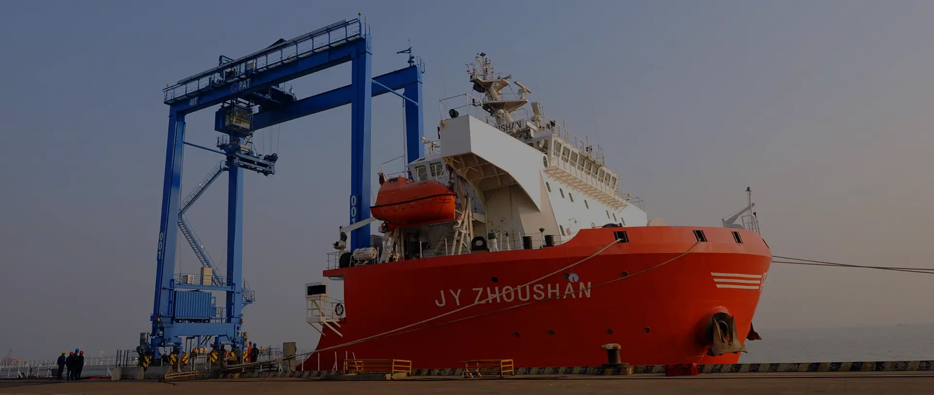 Container Gantry Crane of RTG for Container Lifting.