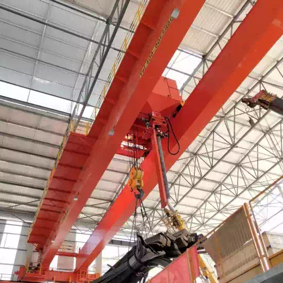 Heavy-Duty Electrolysis Crane for Aluminum
