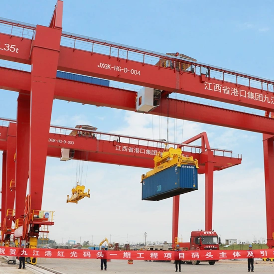 Durable RMG Crane for intermodal terminals