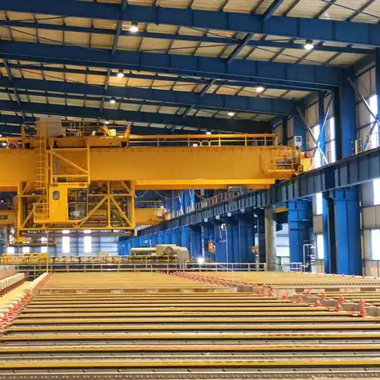 Heavy-Duty Copper Handling Crane System