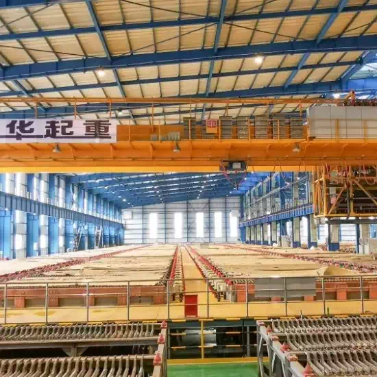 Modular Electrolytic Copper Crane in Operation
