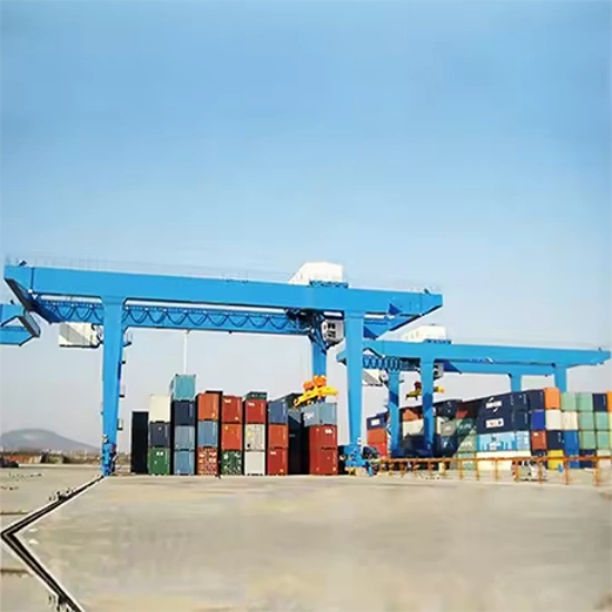 Reliable RMG Crane with precise container handling