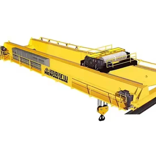 Double beam EOT crane for manufacturing