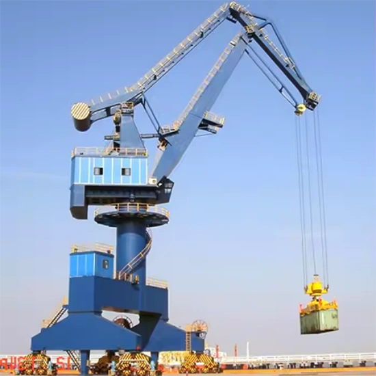 Portal crane for industrial construction sites