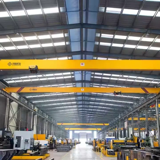 European Single Girder Overhead Crane in Workshop