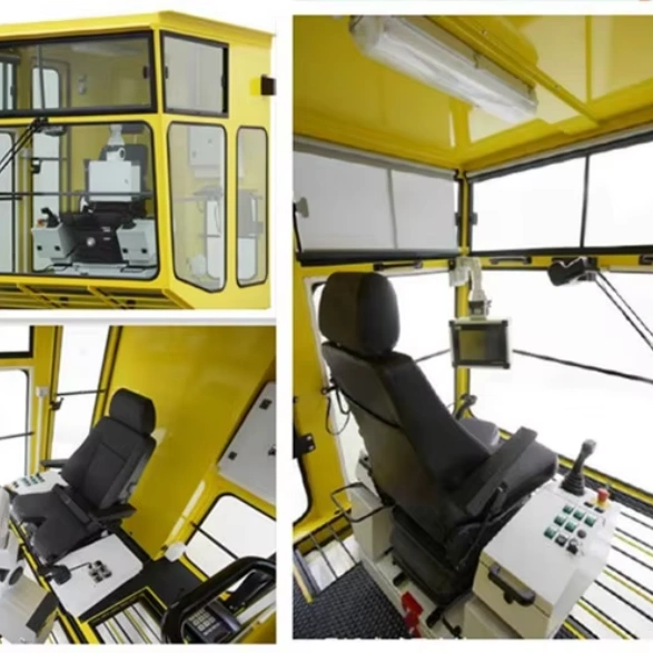 Soundproofed and Vibration-Damped Overhead Crane Control Room