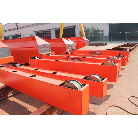 Export-Ready Wooden Crating for a Bridge Crane End Beam Export-Ready Wooden Crating for a Bridge Crane End Beam