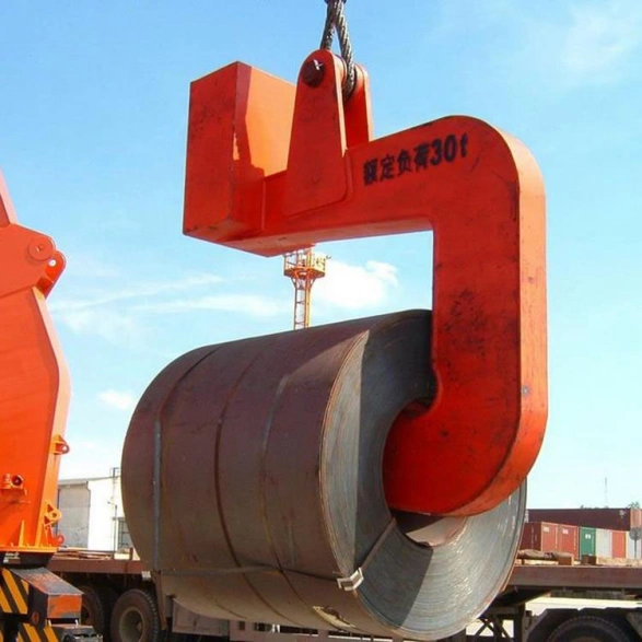 Mechanical Steel Coil Lifter C-Hook for sale