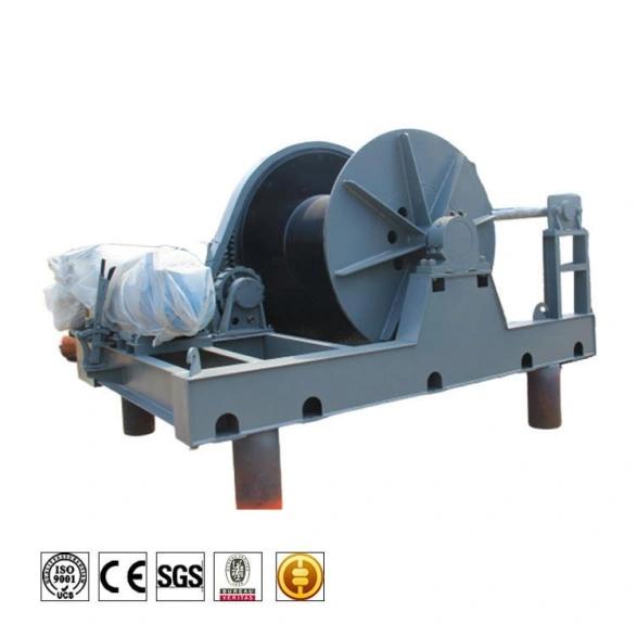 Warehouse Crane System with Efficient Winch Trolley