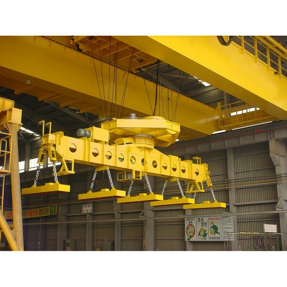 Overhead Bridge Crane with  Magnet.webp