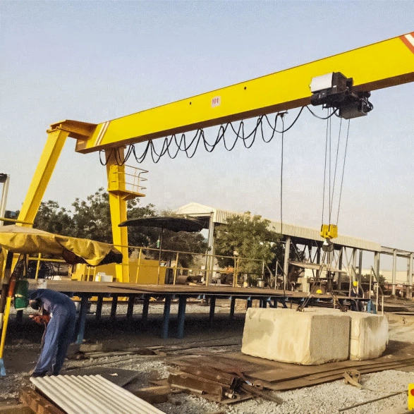 single girder European gantry crane 3.webp