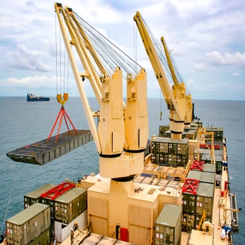 Cargo Deck Marine Crane