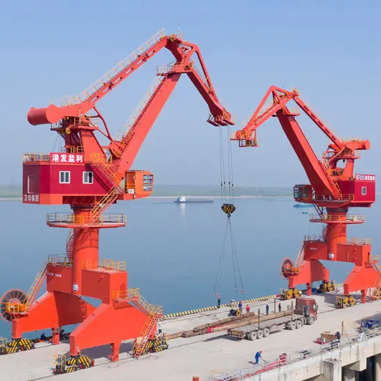 Four-Link Level Luffing Portal Crane 1.webp