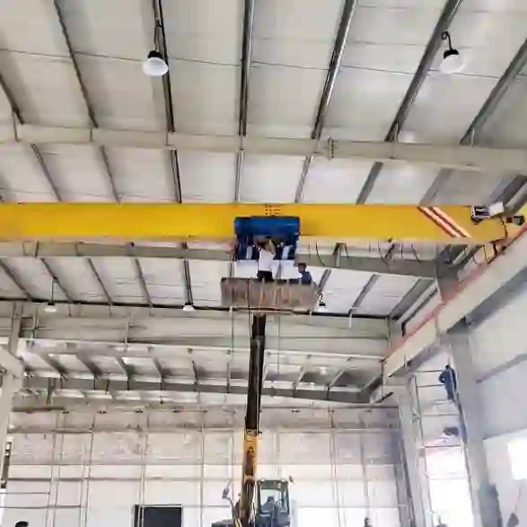 Electric Single Girder Overhead Travelling Crane1.webp