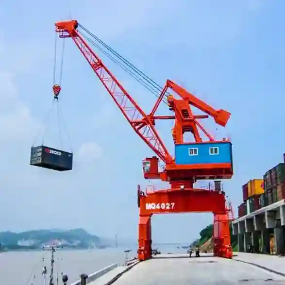 Single Boom Level Luffing Portal Cranes.webp