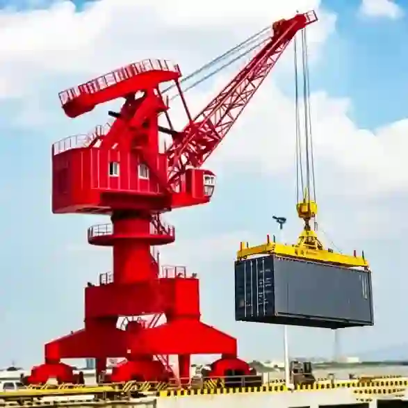 Single Boom Level Luffing Portal Crane1.webp