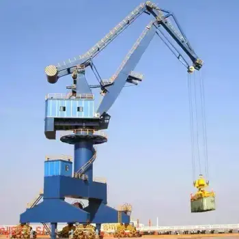 Four-Link Level Luffing Portal Crane