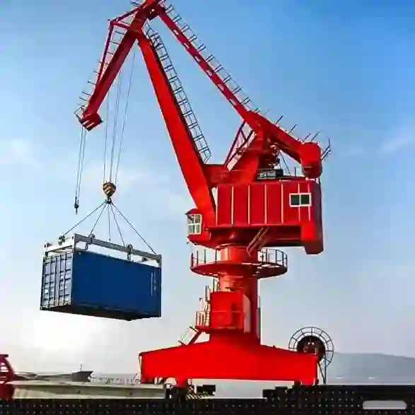 Four-Link Level Luffing Portal Crane1.webp