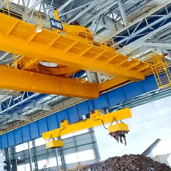Double Girder Manget Overhead Crane1.webp