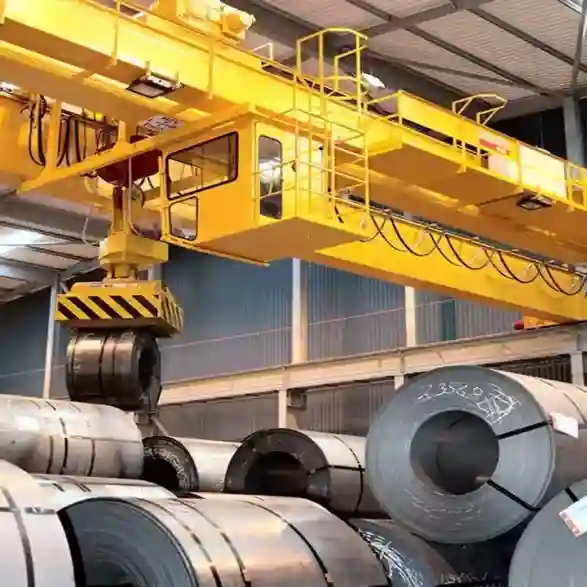 Double Girder Manget Overhead Crane.webp