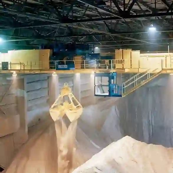 QZ Grab Double Girder Bridge Overhead Crane2.webp