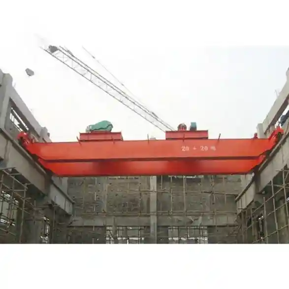 QE Model Double Trolley Double Beam Overhead Crane1.webp