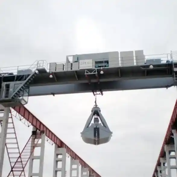 QZ Grab Double Girder Bridge Overhead Crane.webp