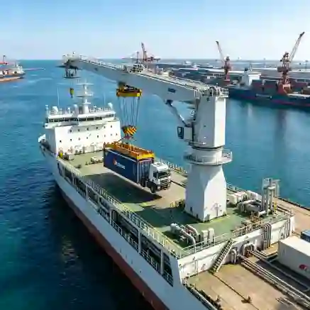 High-Efficiency Marine Cranes Empowering Full-Scenario Offshore Operations