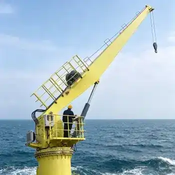 Stiff Boom Pedestal Cranes for Ships