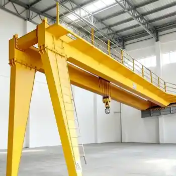Double Girder Semi gantry Crane