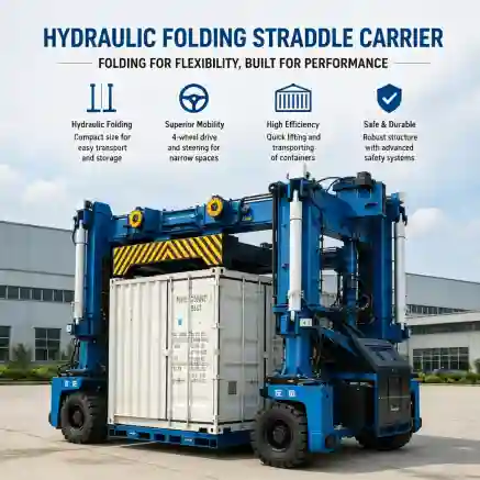 Container Straddle Carrier – Multi-Functional Integrated Handling Solution